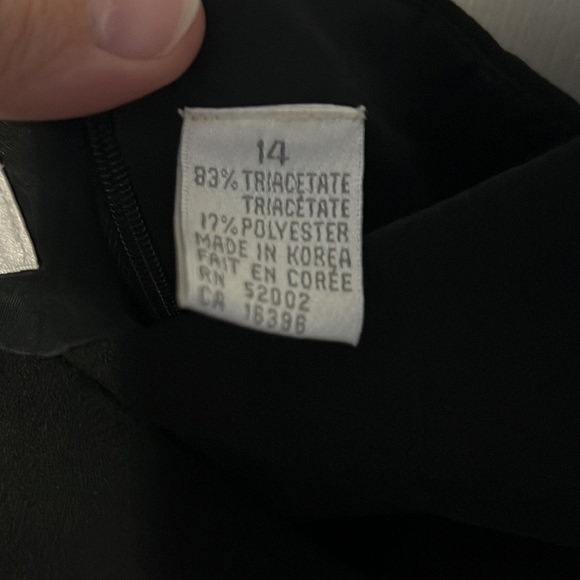 3/$20 Liz black halter  dress - Picture 6 of 6